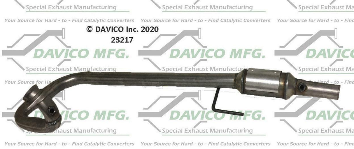 t 1997-1999 Jeep Wrangler Catalytic Converter 23217 Davico Mfg