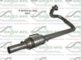 t 1997-1999 Jeep Wrangler Catalytic Converter 23217 Davico Mfg