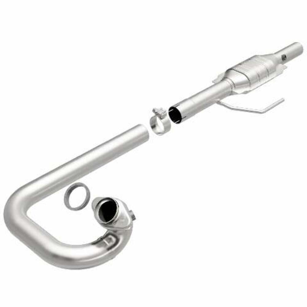 MagnaFlow direct-fit catalytic converter for 1997-1999 Jeep Wrangler stainless steel CARB compliant