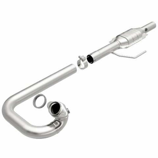 MagnaFlow direct-fit catalytic converter for 1997-1999 Jeep Wrangler stainless steel CARB compliant