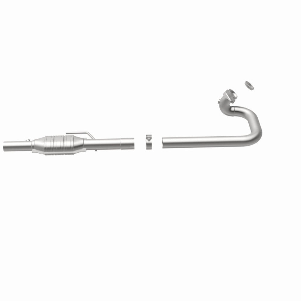 MagnaFlow direct-fit catalytic converter for 1997-1999 Jeep Wrangler stainless steel CARB compliant