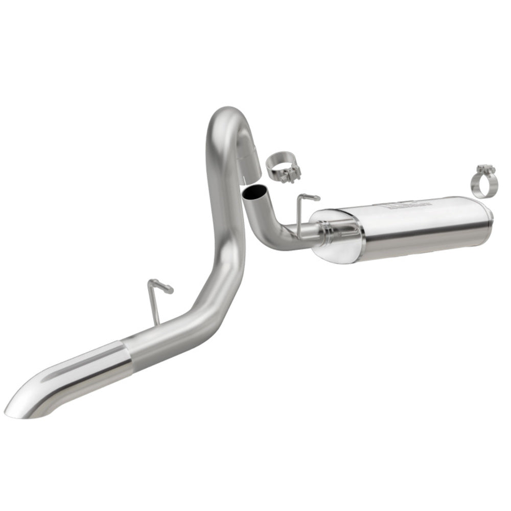 MagnaFlow cat-back exhaust system for 1997-1999 Jeep Wrangler stainless steel polished 15854