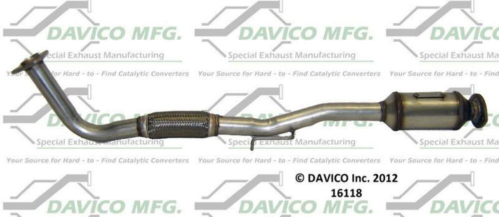 t 1997-2000 Toyota Camry Catalytic Converter 16118 Davico Mfg