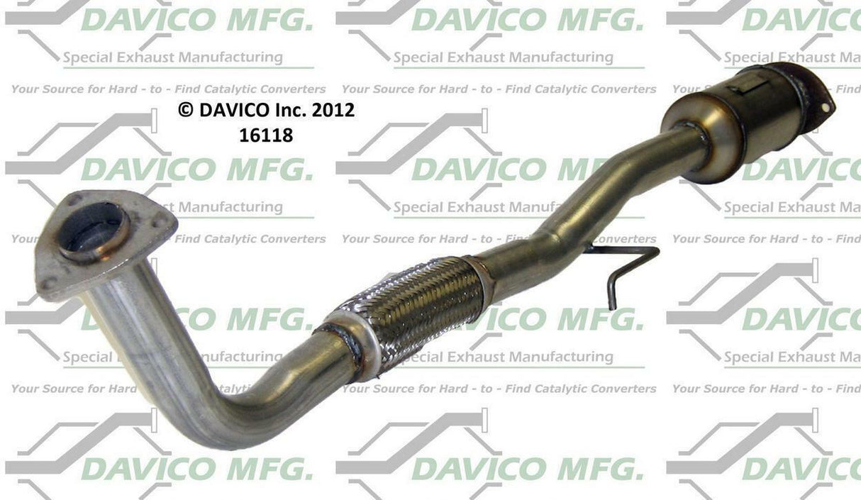 t 1997-2000 Toyota Camry Catalytic Converter 16118 Davico Mfg