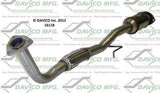 t 1997-2000 Toyota Camry Catalytic Converter 16118 Davico Mfg