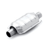 MagnaFlow universal catalytic converter 2 inch inlet/outlet stainless steel CARB compliant 441004