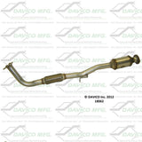 t 1997-2001 Toyota Camry Catalytic Converter 18062 Davico Mfg