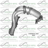 t 1997-2001 Toyota Camry Catalytic Converter 18121 Davico Mfg
