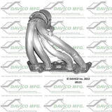 t 1997-2001 Toyota Camry Catalytic Converter 18121 Davico Mfg