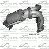 t 1997-2001 Toyota Camry Catalytic Converter 18121 Davico Mfg