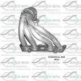 t 1997-2001 Toyota Camry Catalytic Converter 18121 Davico Mfg