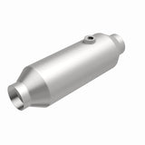 MagnaFlow universal catalytic converter 2.5 inch inlet/outlet stainless steel CARB compliant OBDII 4451356