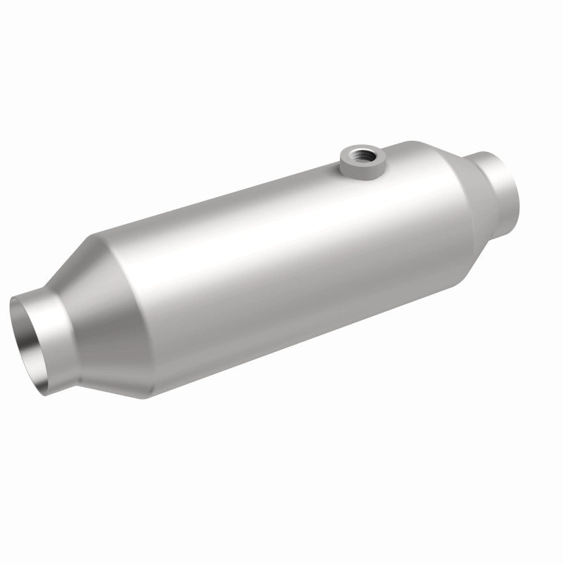 MagnaFlow universal catalytic converter 2.5 inch inlet/outlet stainless steel CARB compliant OBDII 4451356