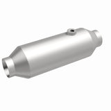 MagnaFlow universal catalytic converter 2.5 inch inlet/outlet stainless steel CARB compliant OBDII 4451356