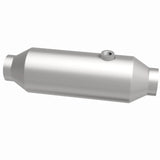 MagnaFlow universal catalytic converter 2.5 inch inlet/outlet stainless steel CARB compliant OBDII 4451356