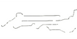 Brake Line Kit for 1997-2003 Pontiac Grand Prix ABS steel