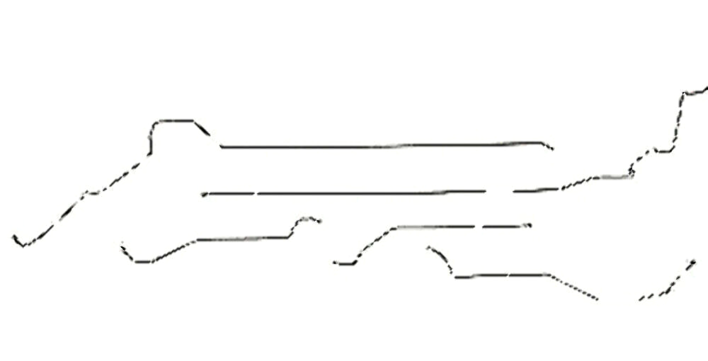 Brake Line Kit for 1997-2003 Pontiac Grand Prix ABS steel