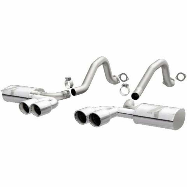 MagnaFlow axle-back exhaust system for 1997-2004 Chevy Corvette stainless steel polished 16732
