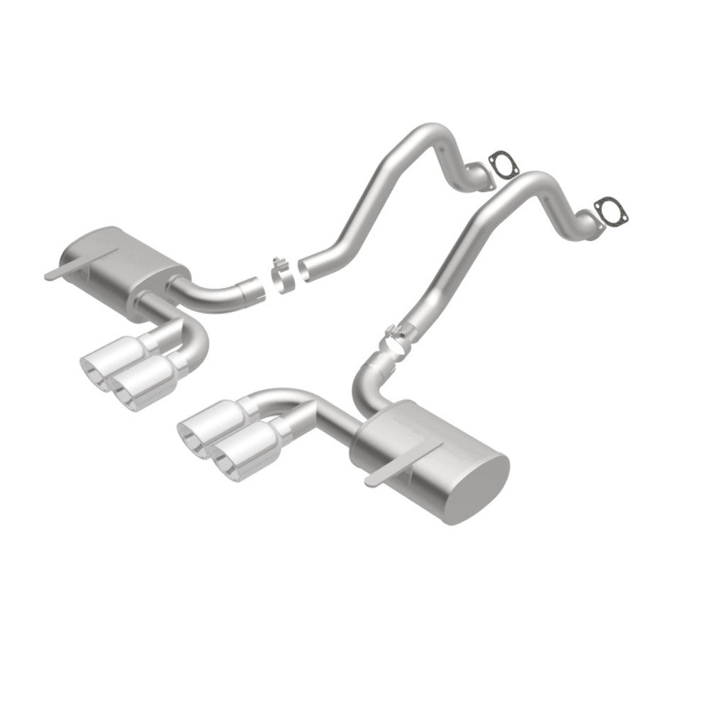 MagnaFlow axle-back exhaust system for 1997-2004 Chevy Corvette stainless steel polished 16732