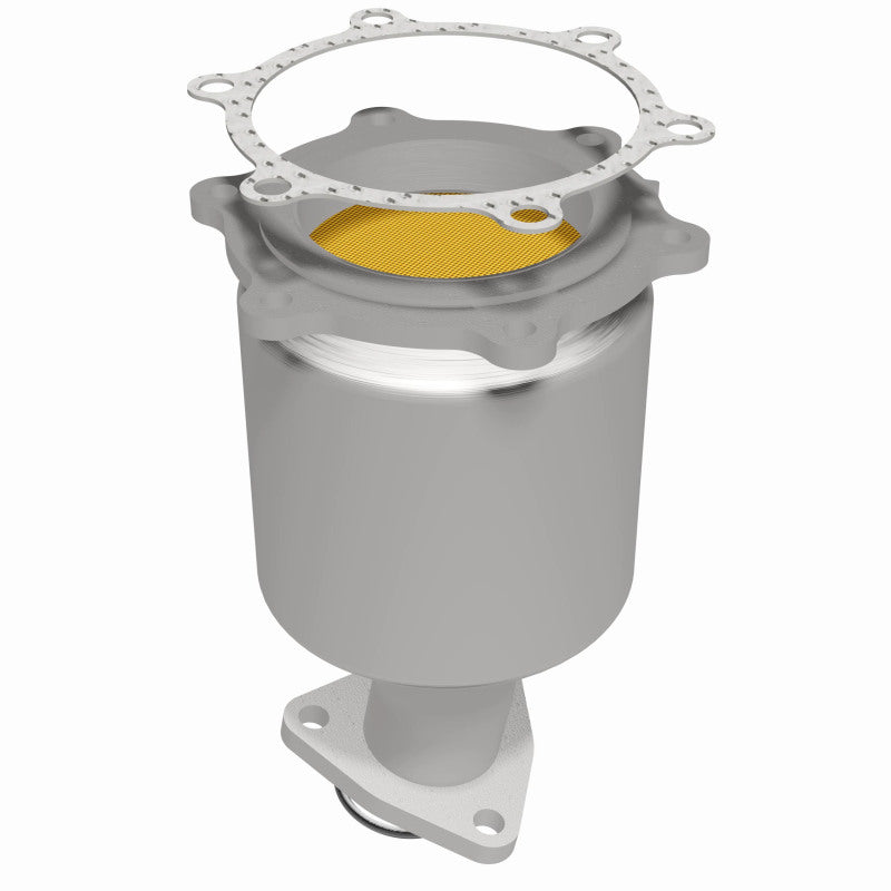 MagnaFlow direct-fit catalytic converter fits 1996-1997 Nissan Pathfinder and 1997 INFINITI QX4, this and 1997 Infiniti QX4 3.3L stainless steel CARB compliant 4451498