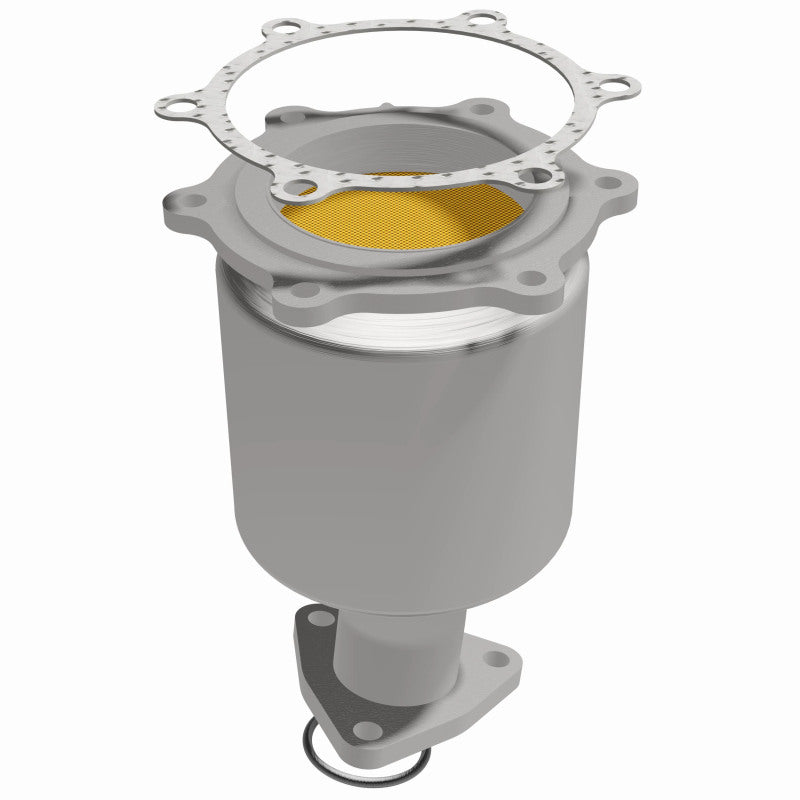 MagnaFlow direct-fit catalytic converter fits 1996-1997 Nissan Pathfinder and 1997 INFINITI QX4, this and 1997 Infiniti QX4 3.3L stainless steel CARB compliant 4451498