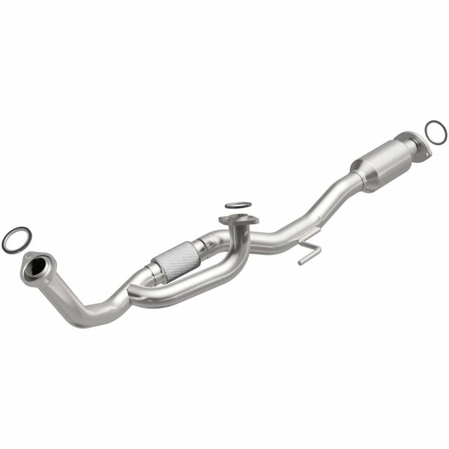 MagnaFlow direct-fit catalytic converter fits 1997-2002 Toyota Camry, 2001-2002 Toyota Solara, and more, this and 1997 Toyota Avalon 3.0L stainless steel CARB compliant 4481880