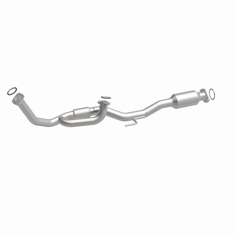 MagnaFlow direct-fit catalytic converter fits 1997-2002 Toyota Camry, 2001-2002 Toyota Solara, and more, this and 1997 Toyota Avalon 3.0L stainless steel CARB compliant 4481880