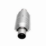 MagnaFlow universal catalytic converter 2 inch inlet/outlet stainless steel CARB compliant 418004