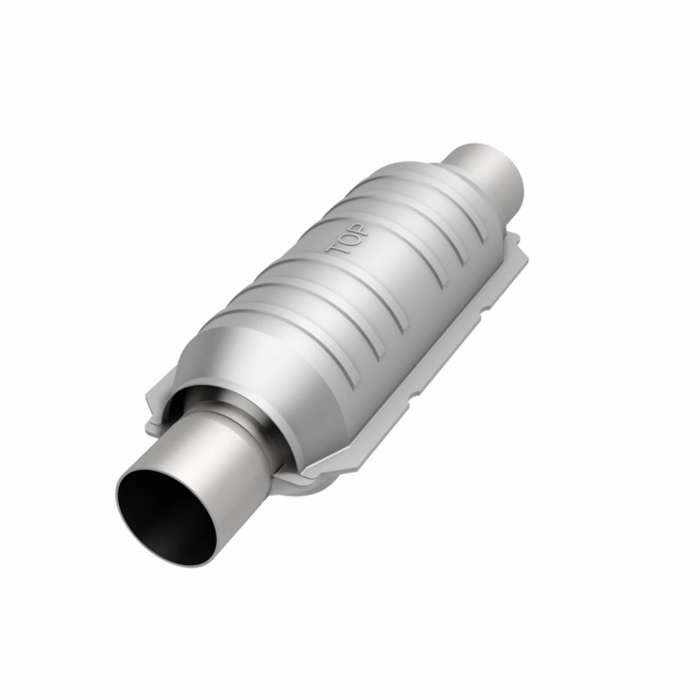 MagnaFlow universal catalytic converter 2 inch inlet/outlet stainless steel CARB compliant 418004