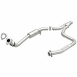MagnaFlow direct-fit catalytic converter for 1998-1999 Chevy Camaro passenger side stainless steel CARB compliant 23476