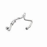 MagnaFlow direct-fit catalytic converter for 1998-1999 Chevy Camaro passenger side stainless steel CARB compliant 23476