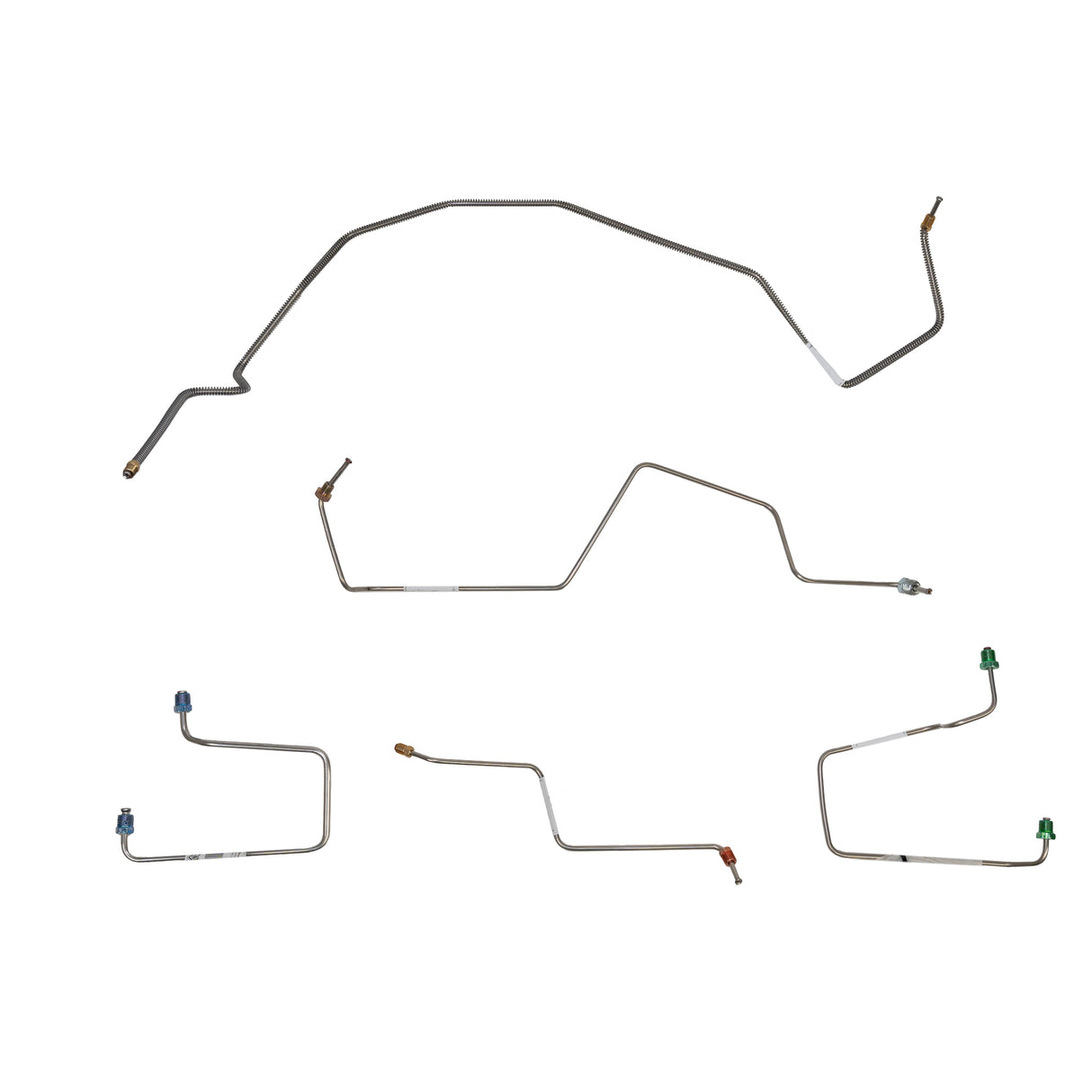 t 1998-2000 Chevrolet S-10 Front Brake Line Kit 2WD w/o ZR2 TKT9804OM Fine Lines