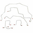 Complete Brake Line Kit for 1998-2001 Dodge Ram 2500 ABS 4WD long bed stainless steel