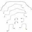 Complete Brake Line Kit for 1998-2001 Dodge Ram 2500 ABS 2WD long bed stainless steel