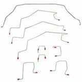 Complete Brake Line Kit for 1998-2001 Dodge Ram 2500 ABS 2WD long bed stainless steel