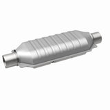 MagnaFlow universal catalytic converter 2.5 inch inlet/outlet stainless steel Federal EPA compliant OBDII 51506