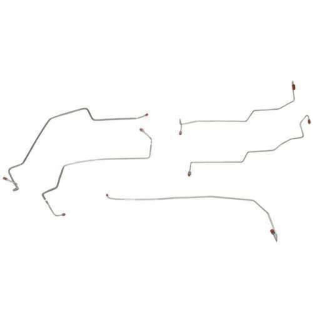 t 1998-2001 Ford F-250 SD Front Brake Line Kit All Wheel ABS Diesel - TKT9944SS Fine Lines