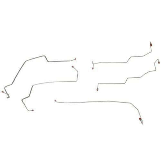 t 1998-2001 Ford F-250 SD Front Brake Line Kit All Wheel ABS Diesel - TKT9944SS Fine Lines