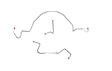 Brake Line for 1998-2001 Ford Ranger Front ABS 2WD drum brakes steel