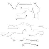 t 1998-2002 Chevrolet Camaro/Trans Am Complete Brake Line Kit w/ Traction Control - CBK0189SS Fine Lines
