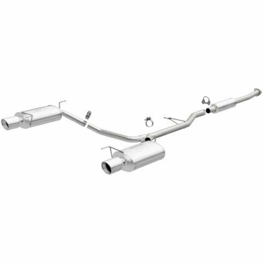 MagnaFlow cat-back exhaust system for 1998-2002 Honda Accord stainless steel polished 15640