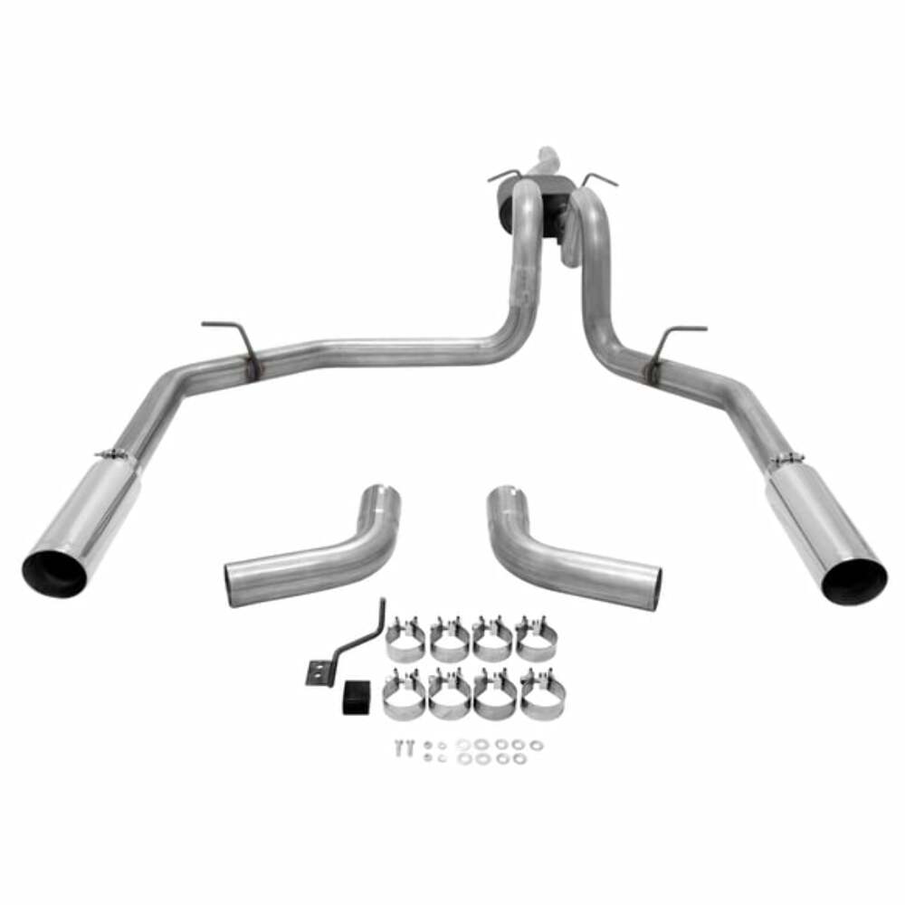 t 1998-2003 Ford F-150 Cat-back Exhaust System Flowmaster American Thunder 817663 Flowmaster