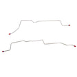 t 1998-2005 Ford Ranger Rear Axle Brake Line Rear Drum Brakes - TRA9841OM Fine Lines