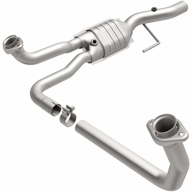 MagnaFlow direct-fit catalytic converter fits 1999-2001 Dodge Ram 1500 Van, 1999 Dodge Ram 3500 Van, and additional vehicles. Hardware is included to eliminate the hassle of workin