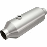 MagnaFlow universal catalytic converter 2.25 inch inlet/outlet stainless steel CARB compliant OBDII 4451355