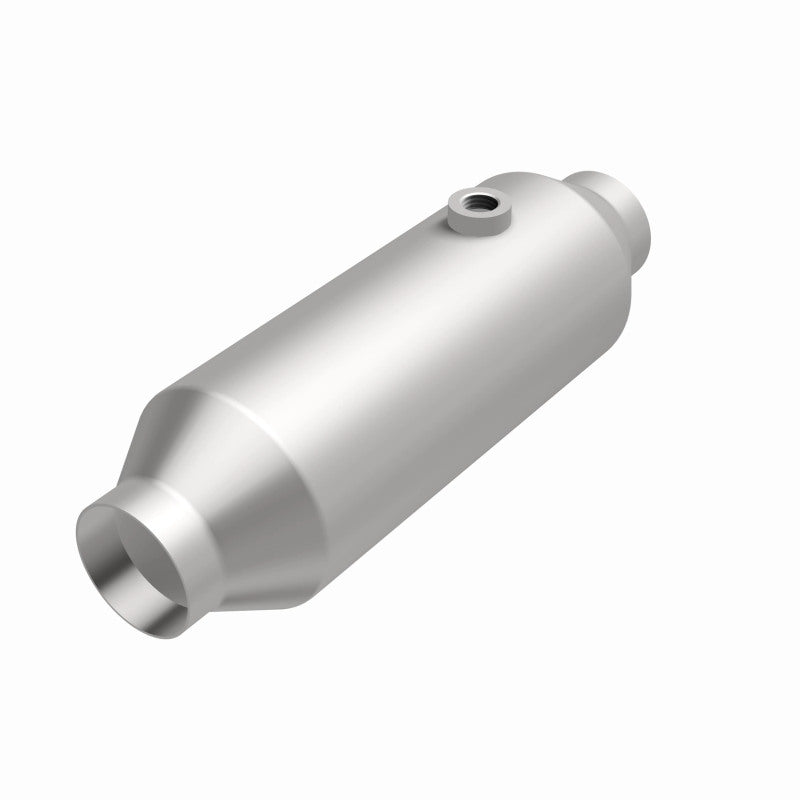 MagnaFlow universal catalytic converter 2.25 inch inlet/outlet stainless steel CARB compliant OBDII 4451355
