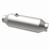 MagnaFlow universal catalytic converter 2.25 inch inlet/outlet stainless steel CARB compliant OBDII 4451355
