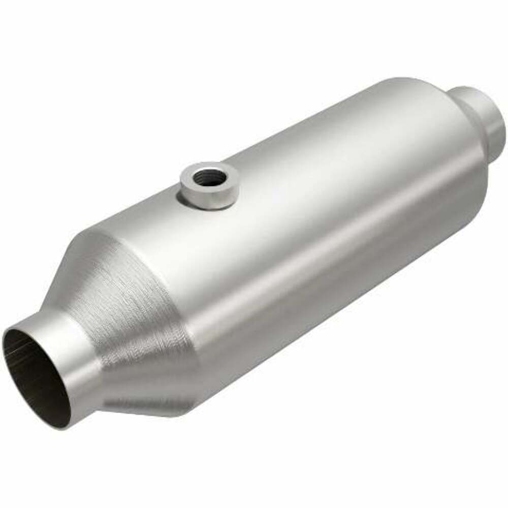 MagnaFlow universal catalytic converter 2 inch inlet/outlet stainless steel CARB compliant OBDII 4451354