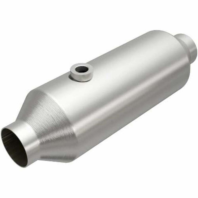 MagnaFlow universal catalytic converter 2 inch inlet/outlet stainless steel CARB compliant OBDII 4451354