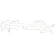 Intermediate Brake Line Kit for 1999-2003 Toyota Solara ABS disc brakes stainless steel